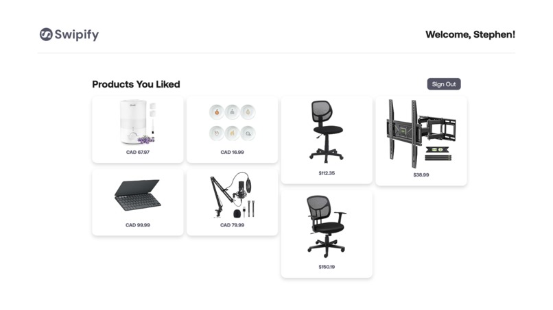 Swipify – screenshot 2