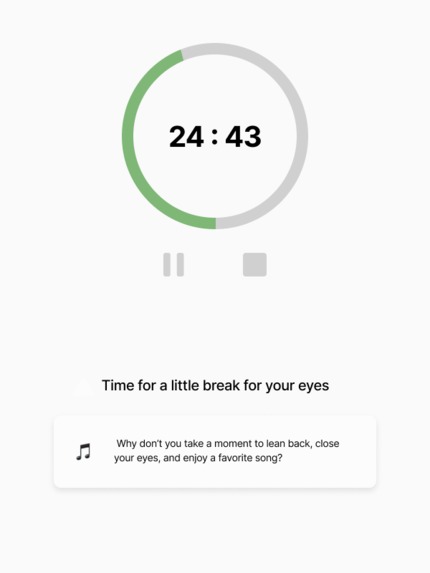 Blink-FIT – screenshot 5