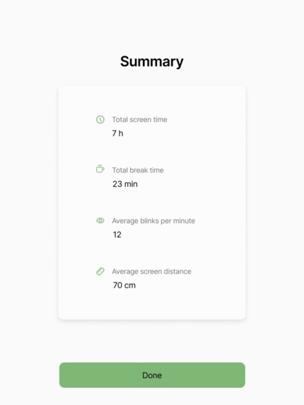 Blink-FIT – screenshot 6