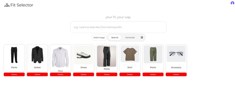 Fit Selector – screenshot 1