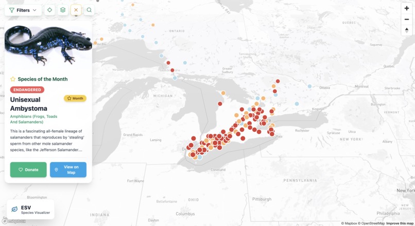 ESV- Endangered Species Visualizer – screenshot 2