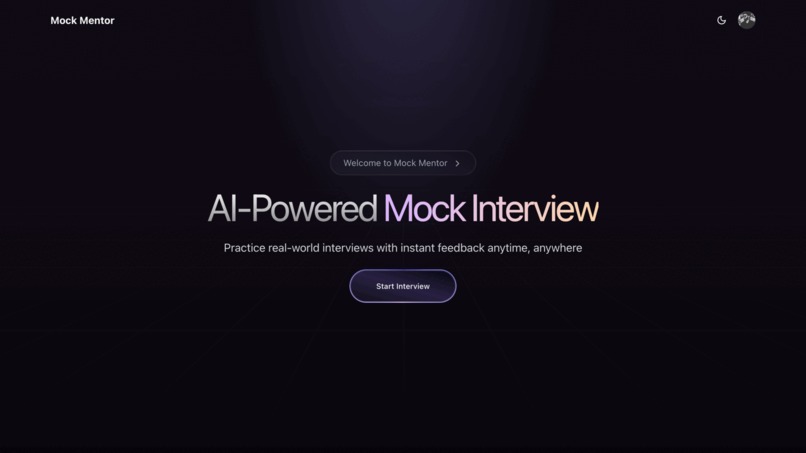 Mock Mentor – screenshot 1