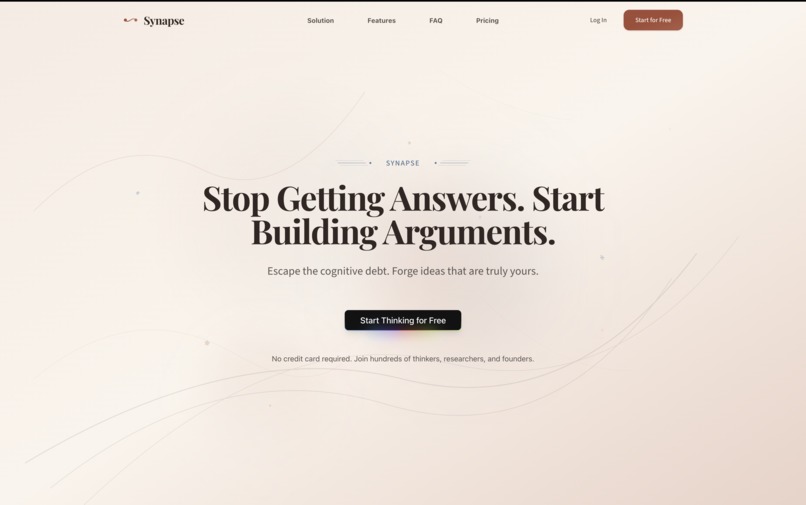 Synapse – screenshot 1