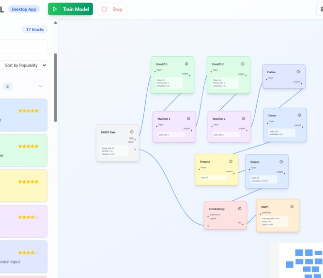 ML Blocks – screenshot 2
