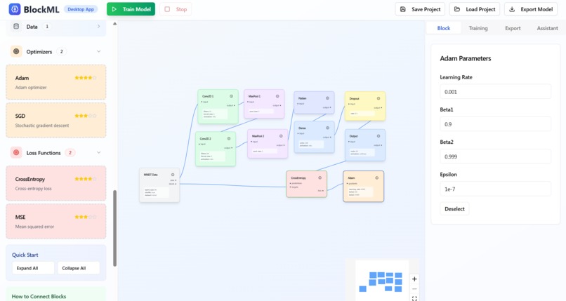 ML Blocks – screenshot 1