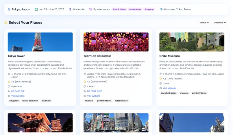 TravelGenie – screenshot 4