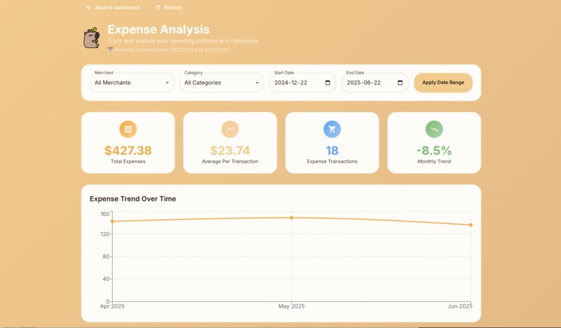 CapySpend – screenshot 3