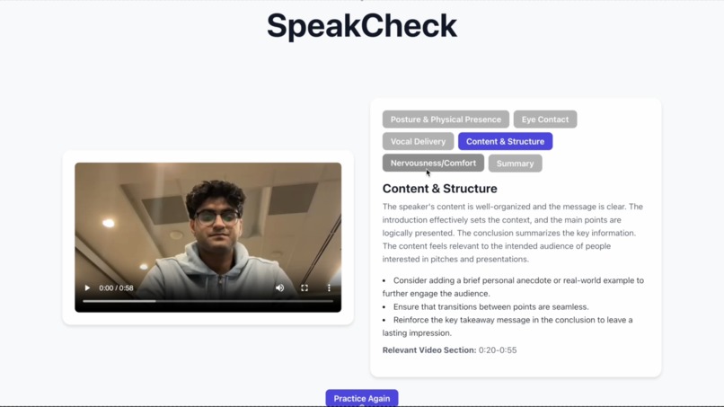 SpeakCheck – screenshot 2