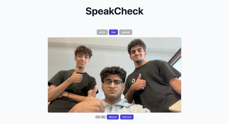 SpeakCheck – screenshot 1