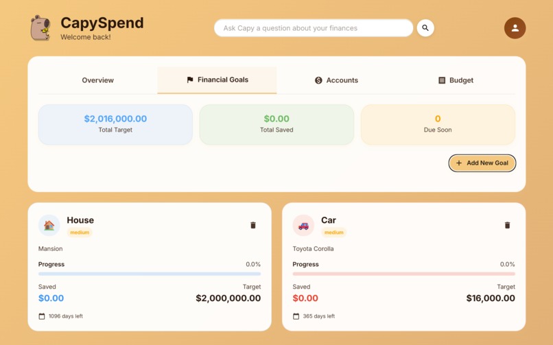 CapySpend – screenshot 5