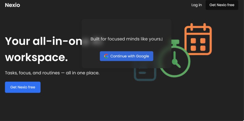 Nexio - An AI Powered Productive Companion – screenshot 2