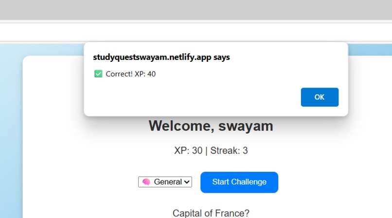 StudyQuest: Gamified Student Learning – screenshot 4
