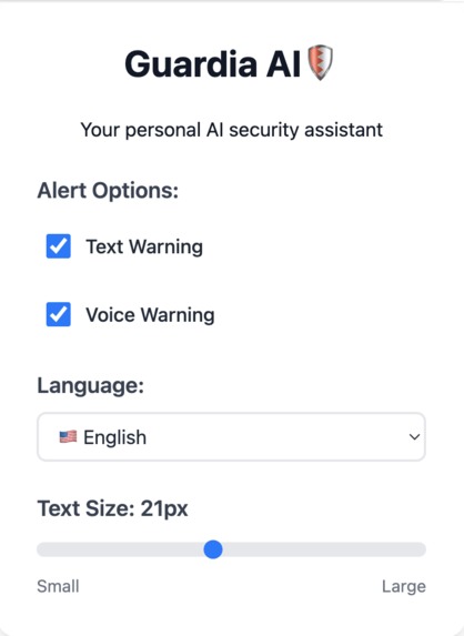 Guardia AI – screenshot 3