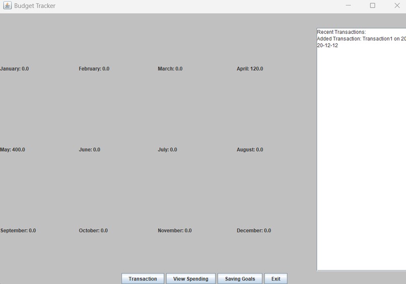 Smart Financial Budgeting Manager – screenshot 1
