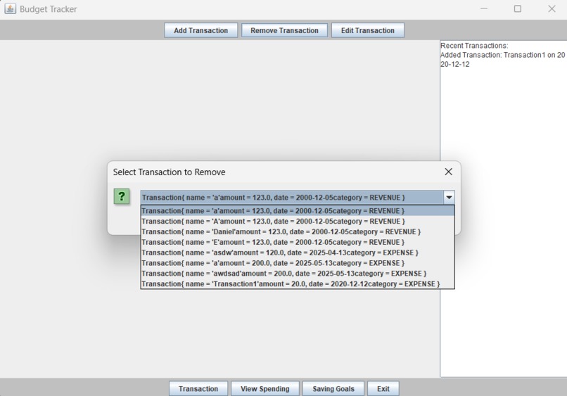Smart Financial Budgeting Manager – screenshot 2