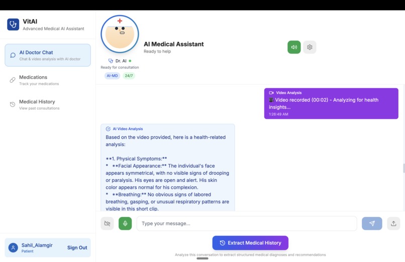 VitAI – screenshot 2
