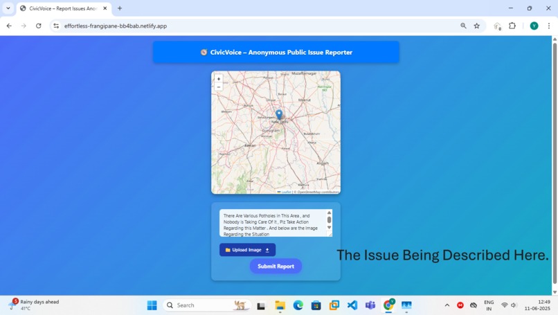 Civic Voice – screenshot 5