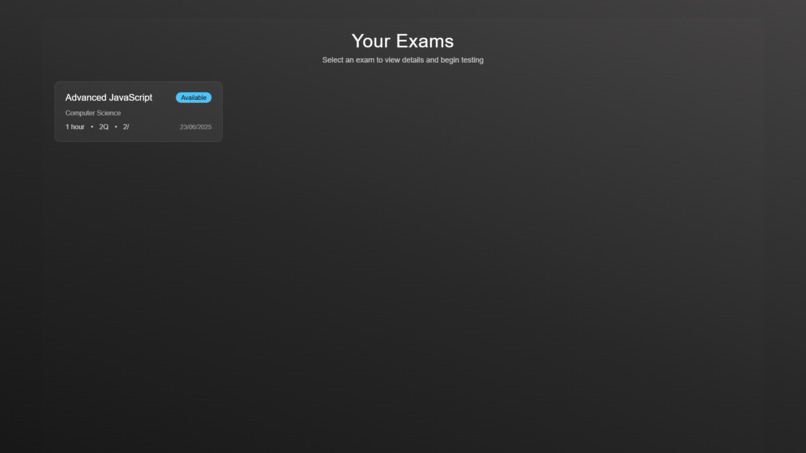ExamForge – screenshot 2