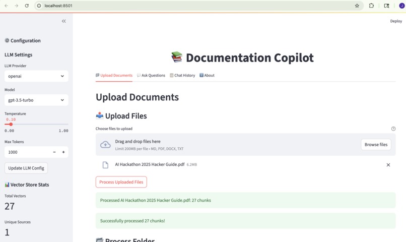 DevOps & Documentation Copilot – screenshot 1