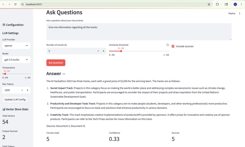 DevOps & Documentation Copilot – screenshot 2