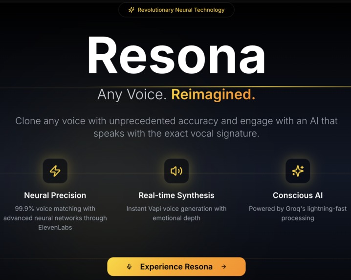 Resona AI – screenshot 1