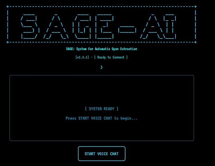 SAGE-AI – screenshot 2