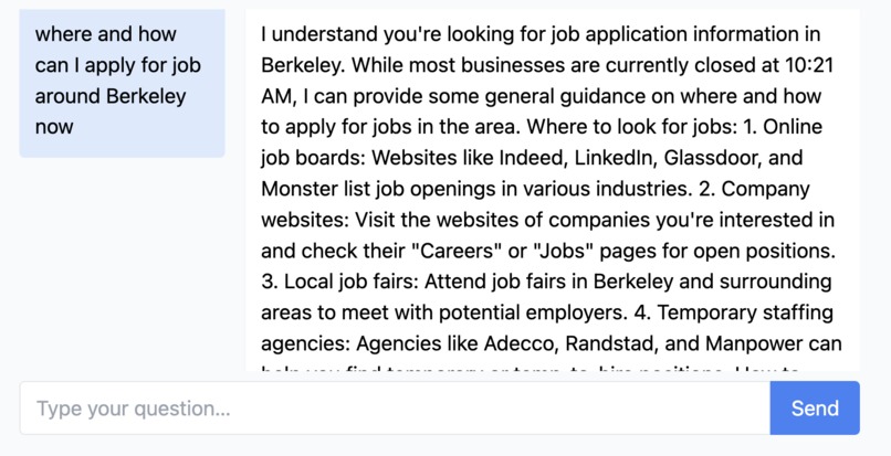 Bridge AI: AI-Powered Social Welfare Locator – screenshot 3