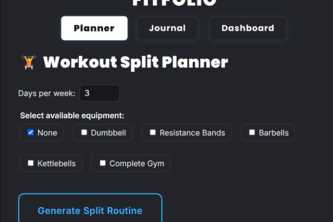 Fitfolio