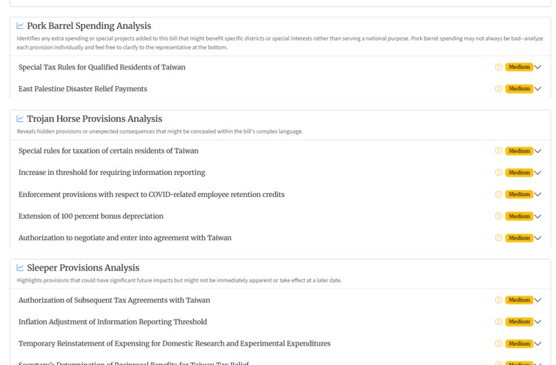 Your Legislative Assistant – screenshot 4