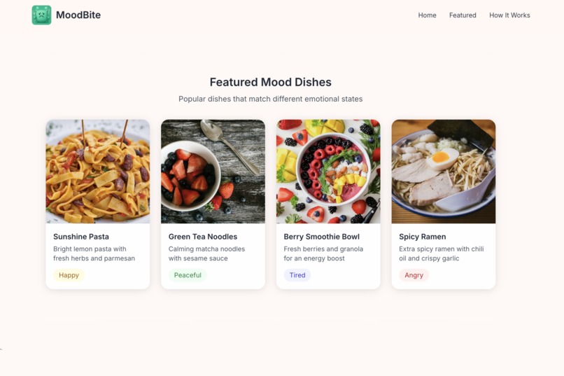MoodBite – screenshot 4