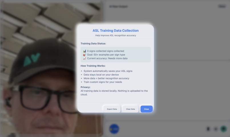 ASL Commander - Sign Language HID for Home Control – screenshot 1