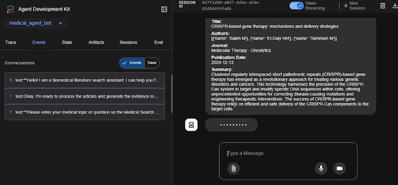 BioMedical Researher Agent – screenshot 4