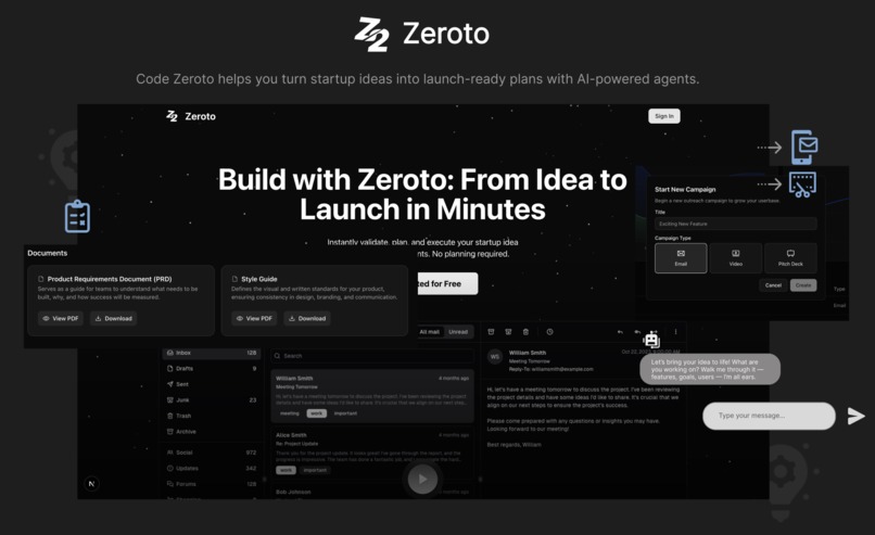 Zero.to – screenshot 1