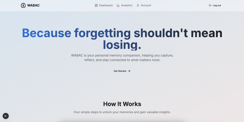 WABAC – screenshot 1