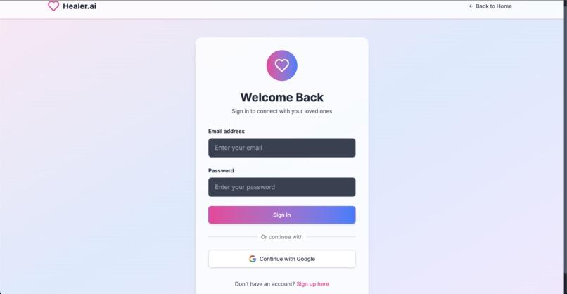 Healer.ai – screenshot 1