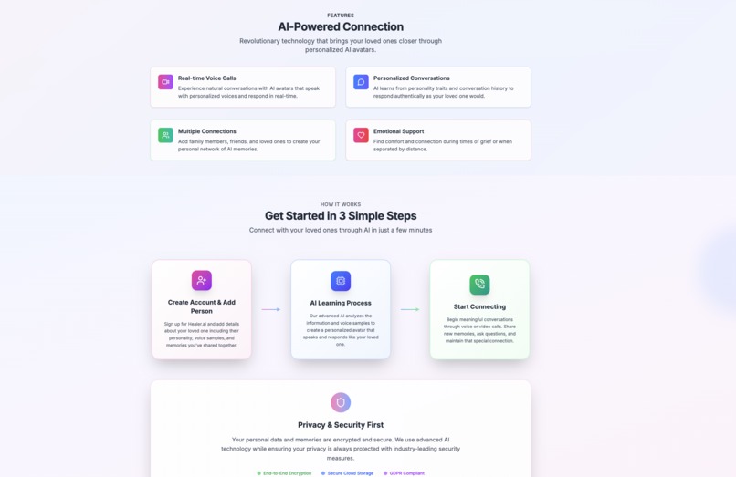 Healer.ai – screenshot 2