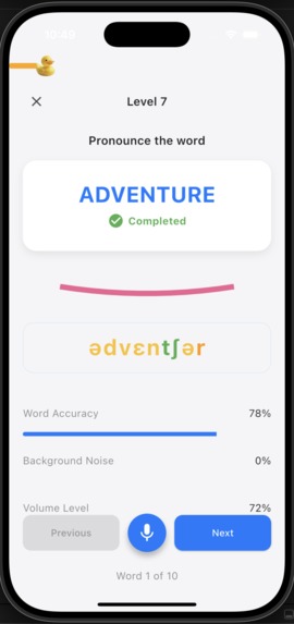 Ducky AI: Duolingo For Deaf Individuals – screenshot 6