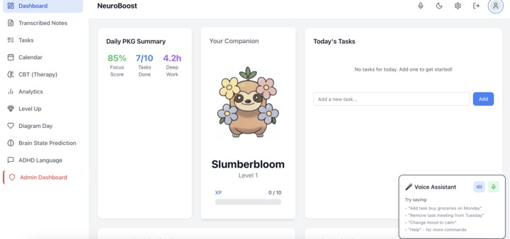 NeuroBoost – screenshot 1
