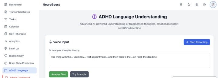 NeuroBoost – screenshot 2