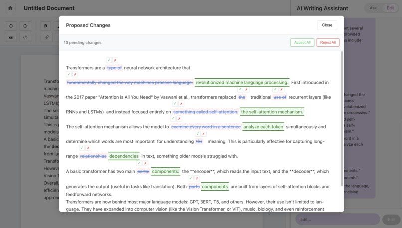 Skribez AI Writing Assistant – screenshot 1