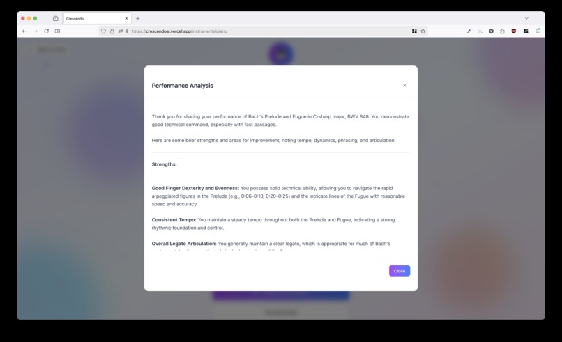 Crescendo – screenshot 4