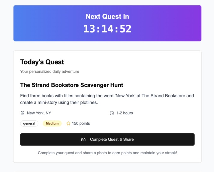 EXPLR – screenshot 4