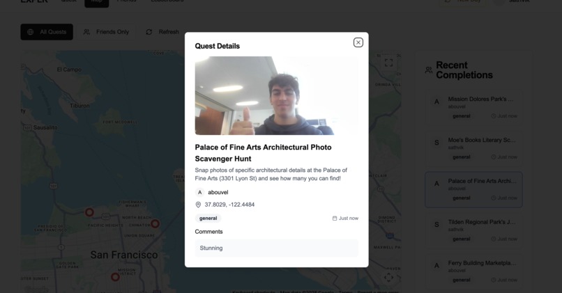 EXPLR – screenshot 9