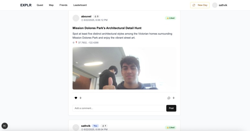 EXPLR – screenshot 10