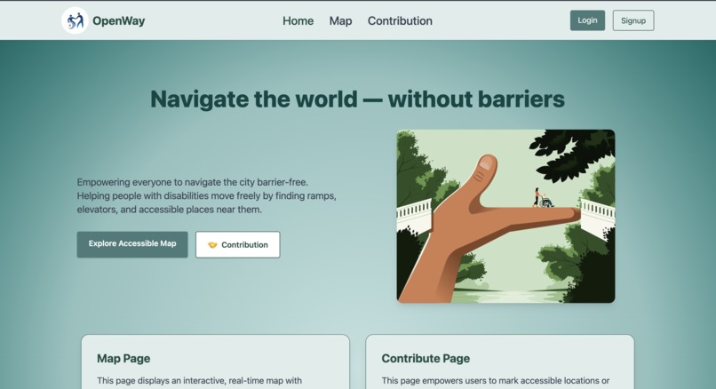 OpenWay – screenshot 1