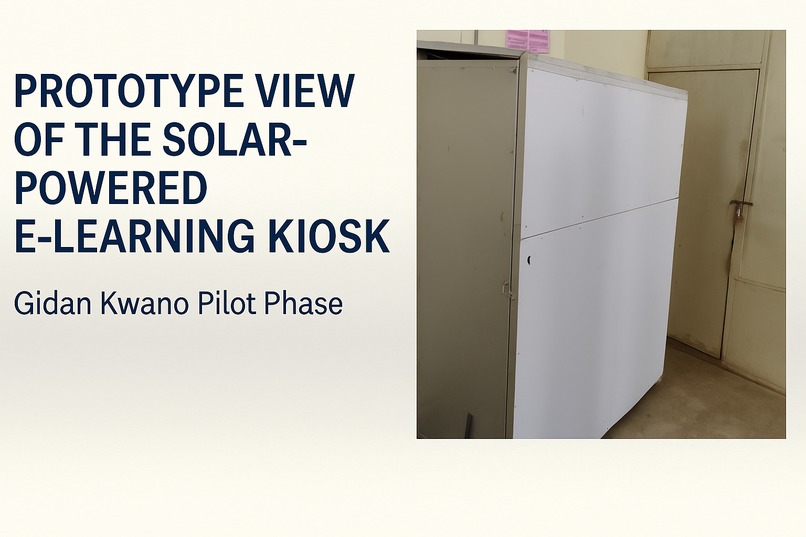 DC-DC Solar-Powered e-learning kiosks in remote Villages – screenshot 1