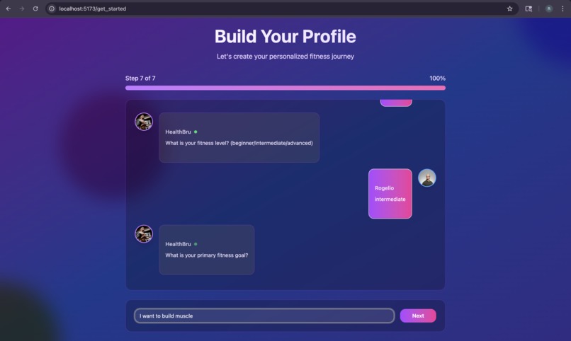 HealthBru – screenshot 2