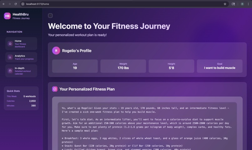 HealthBru – screenshot 3