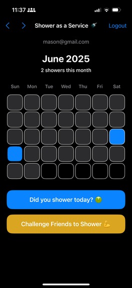 Shower as a Service (SaaS) – screenshot 7