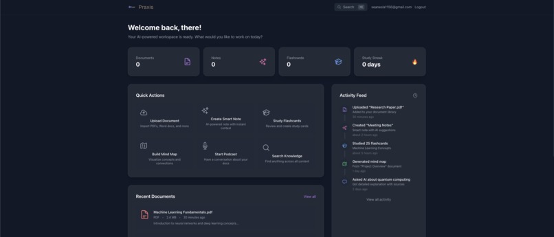 Praxis – screenshot 1